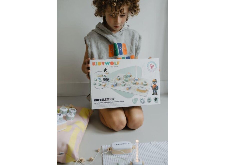 KIDYELEC-EXPERT Mijn eerste elektrische set 18 deliges