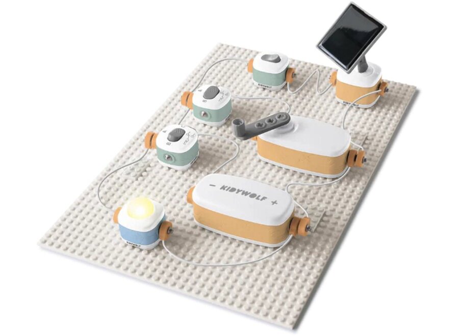 KIDYELEC-EXPERT Mijn eerste elektrische set 18 deliges