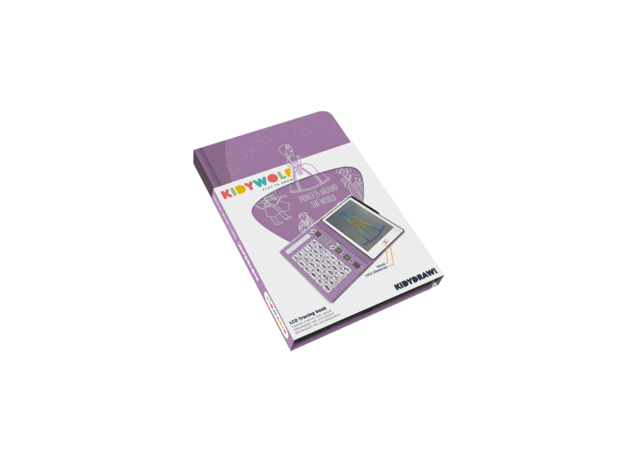 KIDYDRAW-MINI Tekenblok 30 Prinses