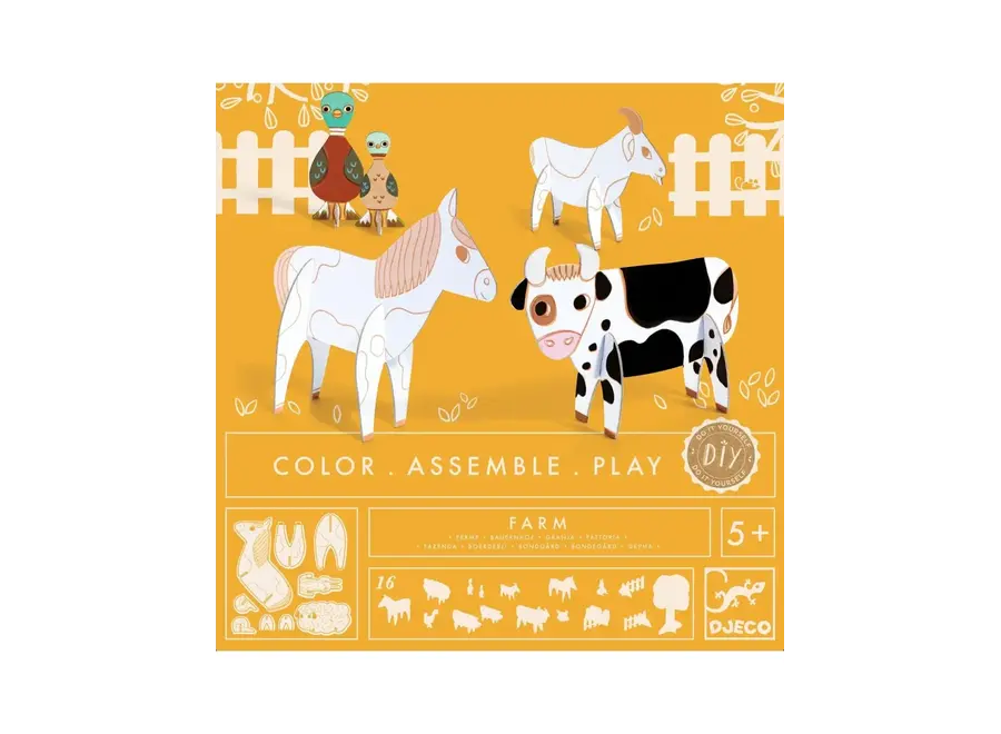 Knutselset DIY boerderij