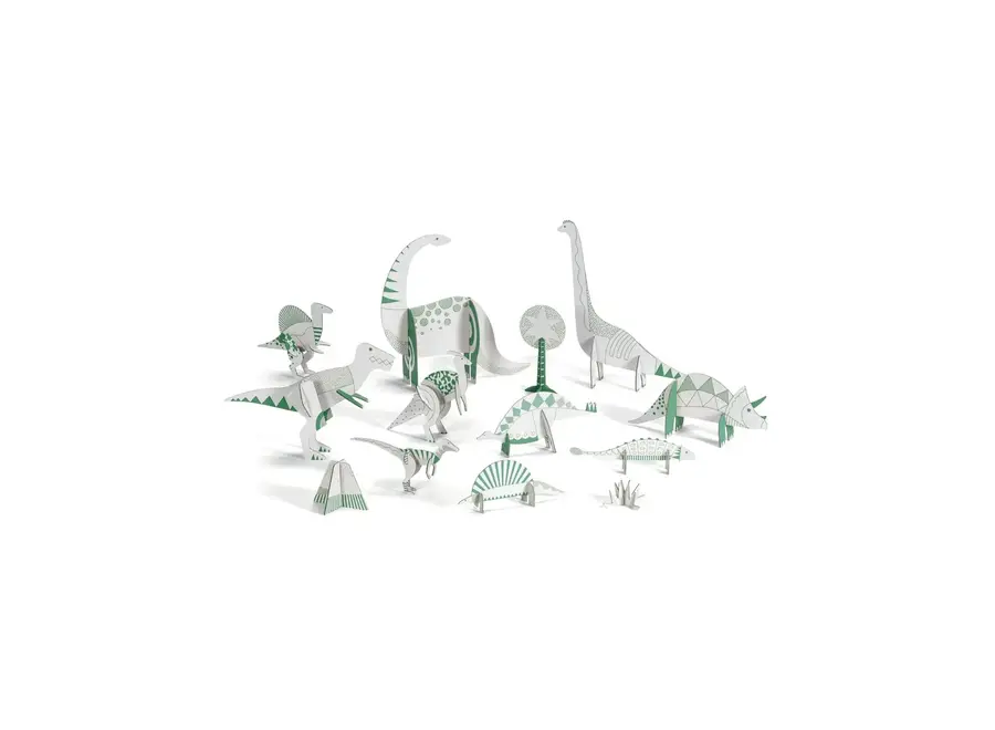 Knutselset DIY Dinosaurussen