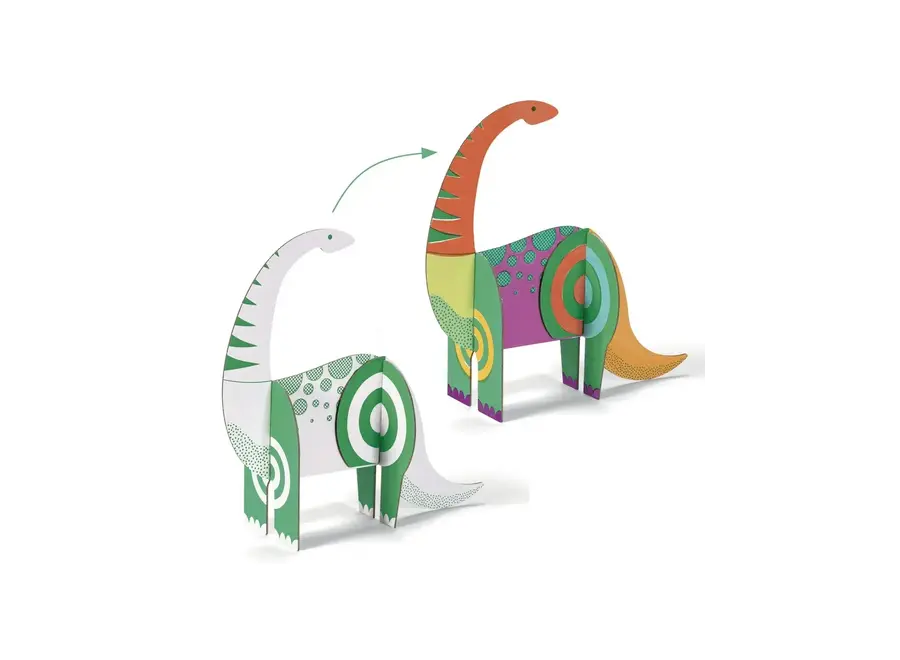 Knutselset DIY Dinosaurussen