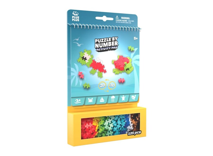 Plus-Plus Activity Pad – Oceaan