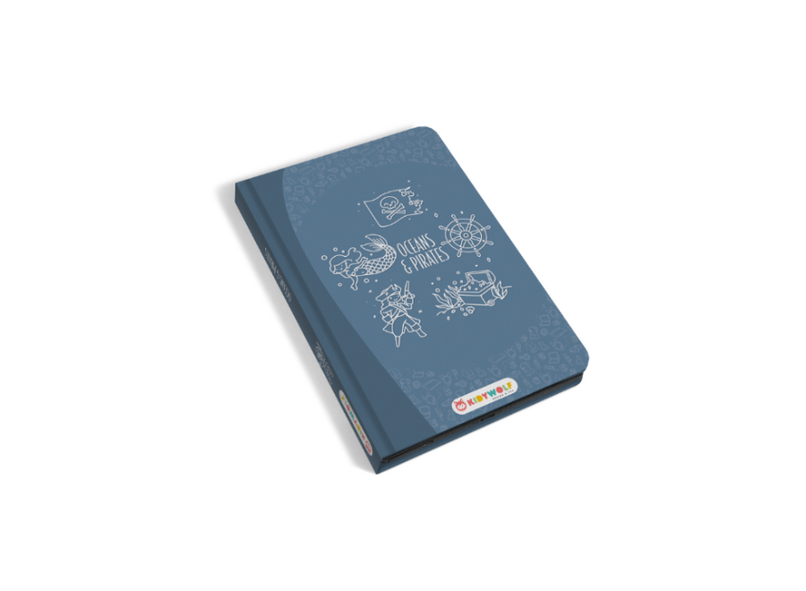 KIDYDRAW-MINI Tekenblok 30 Oceanen & Piraten