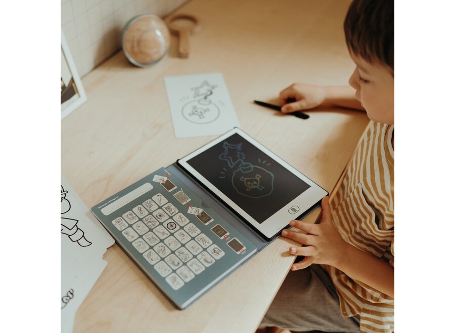 KIDYDRAW-MINI Tekenblok 30 Oceanen & Piraten