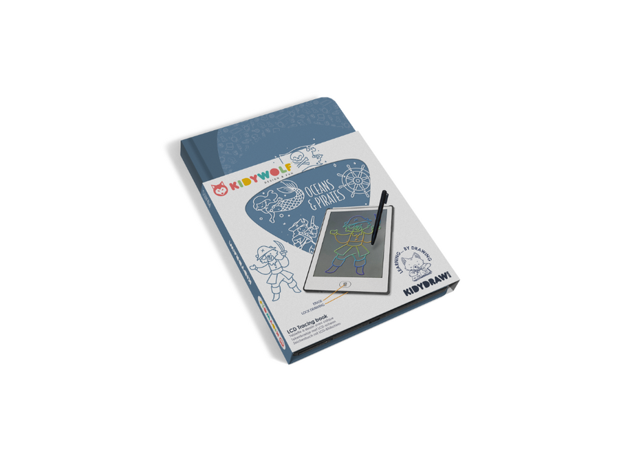 KIDYDRAW-MINI Tekenblok 30 Oceanen & Piraten