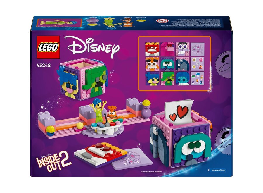 Lego - Inside Out 2 humeurkubussen Disney™