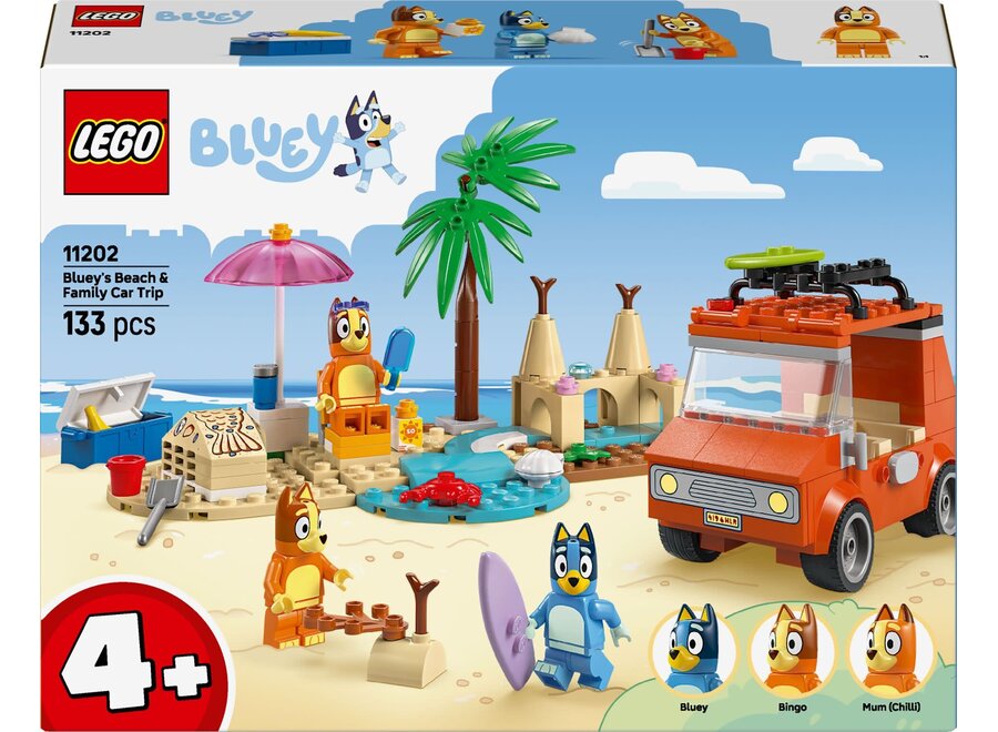 Duplo - Bluey's autorit naar het strand