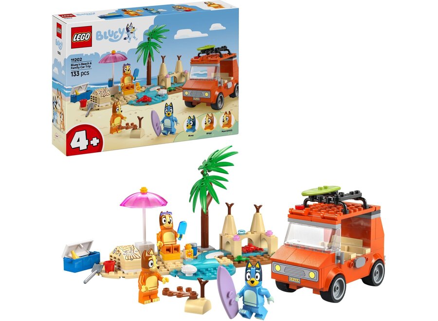 Duplo - Bluey's autorit naar het strand