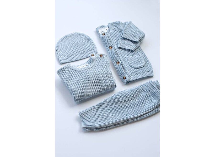 Sweater gebreid - The Magic is in You Blauw