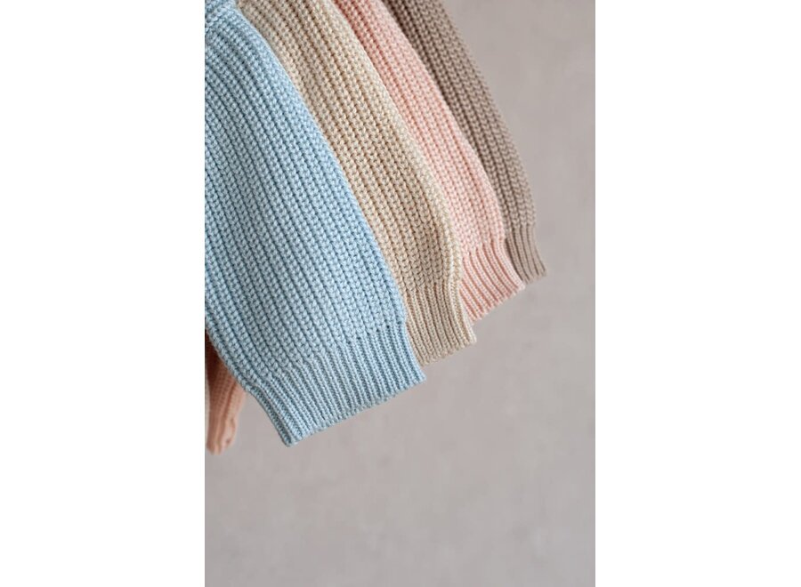 Sweater gebreid - The Magic is in You Blauw