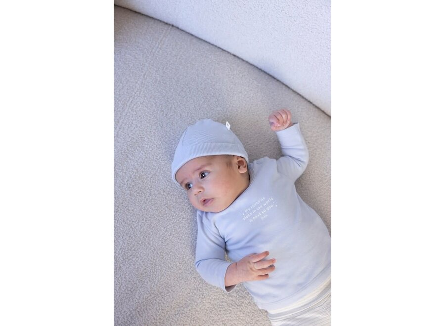 Broek rib met streep - The Magic is in You Blauw