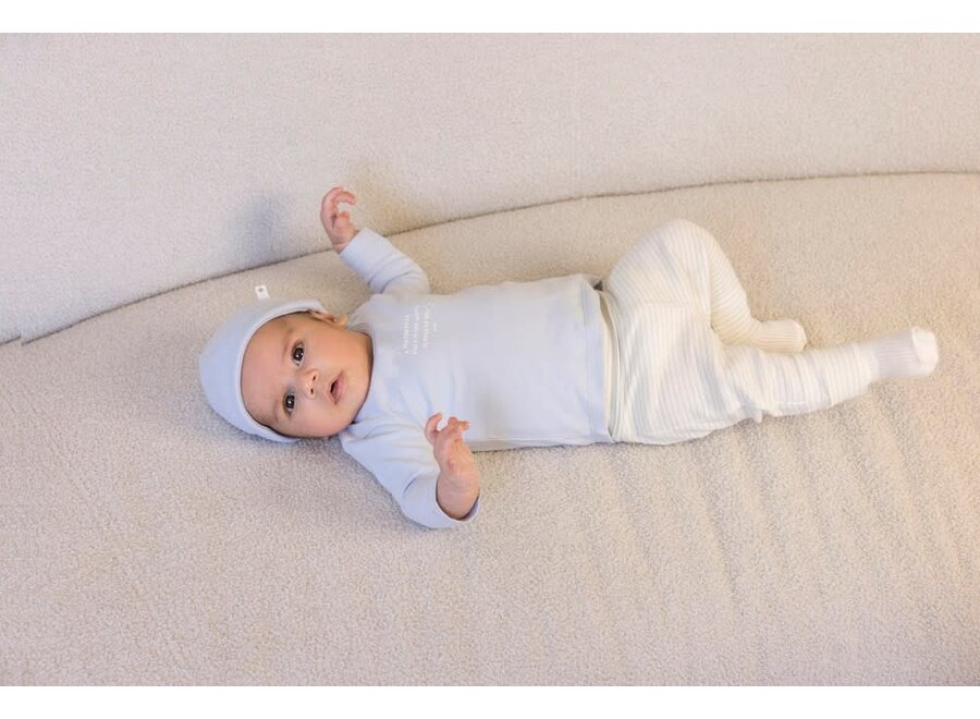 Broek rib met streep - The Magic is in You Blauw