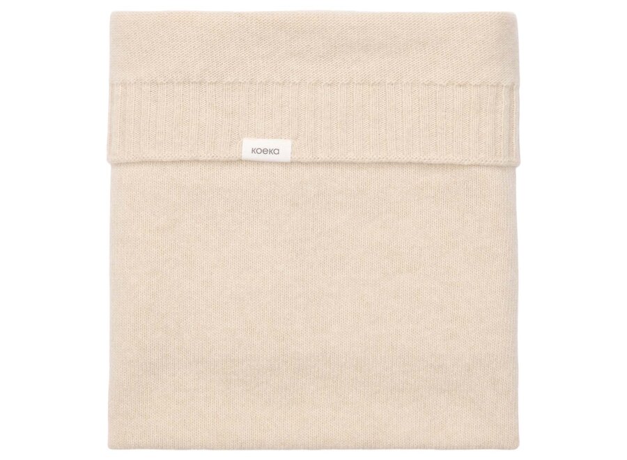 Wiegdeken Premium Wool Beja warm white