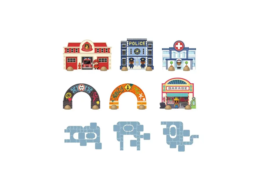 Puzzl'Up City-Giant - 33 pcs