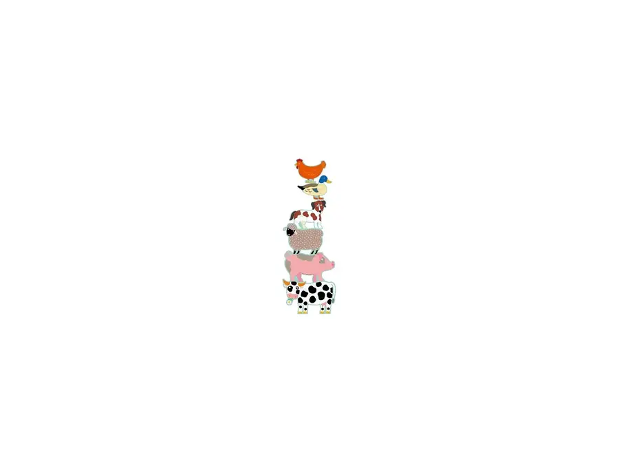 Set van 6 puzzels Honore & friends