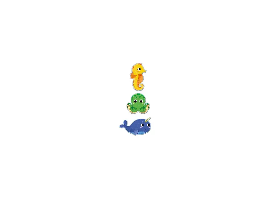 Puzzel in de zee (4,6 en 9 st)