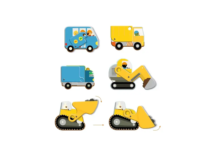 GIANT PUZZLE puzzel bouwplaats - 17st