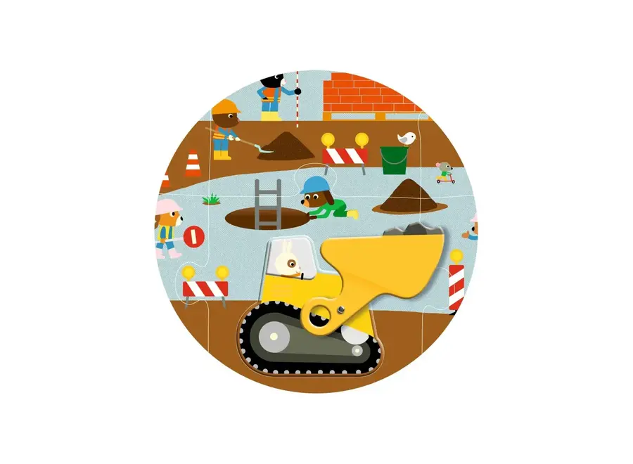 GIANT PUZZLE puzzel bouwplaats - 17st