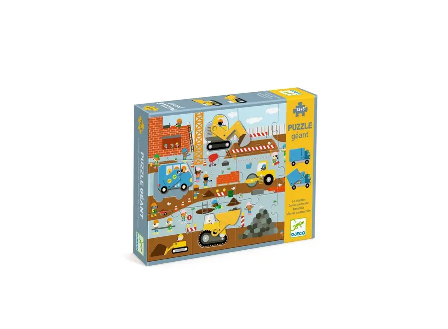 GIANT PUZZLE puzzel bouwplaats - 17st