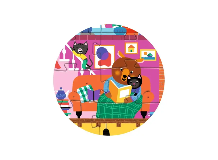 GIANT PUZZLE - The Little Buddies' House - 36 pcs