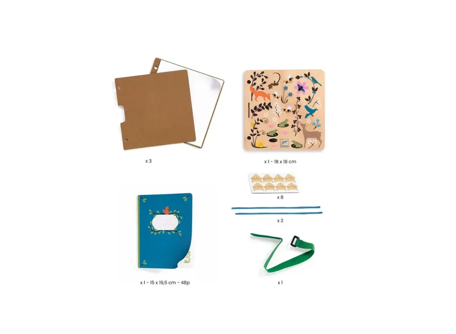 Knutselpakket DIY Herbarium - budding botanist