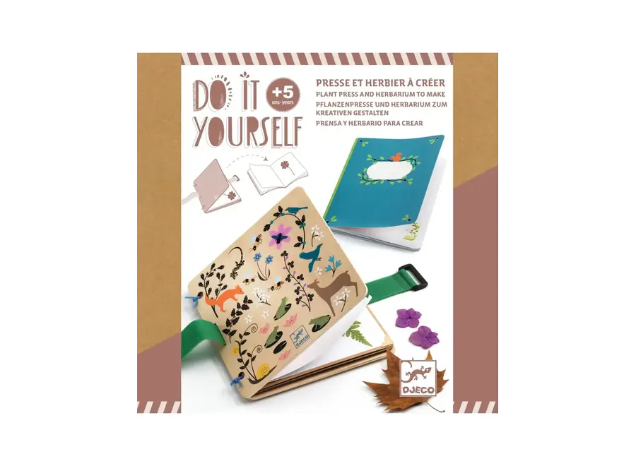 Knutselpakket DIY Herbarium - budding botanist