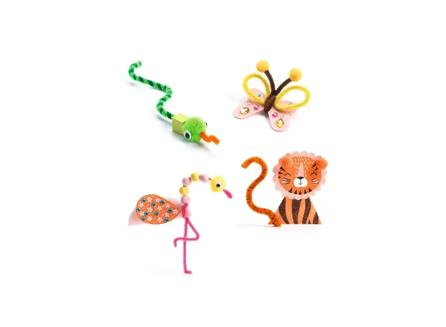 Knutselbox  - Jungle Animal Creation Box