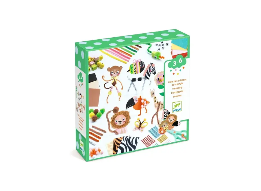 Knutselbox  - Jungle Animal Creation Box