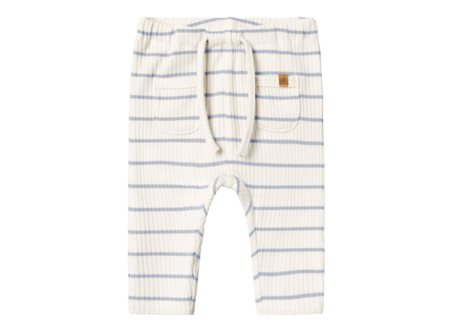 Broek Kail streep - Coconut milk