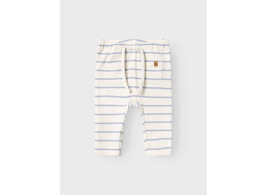 Broek Kail streep - Coconut milk