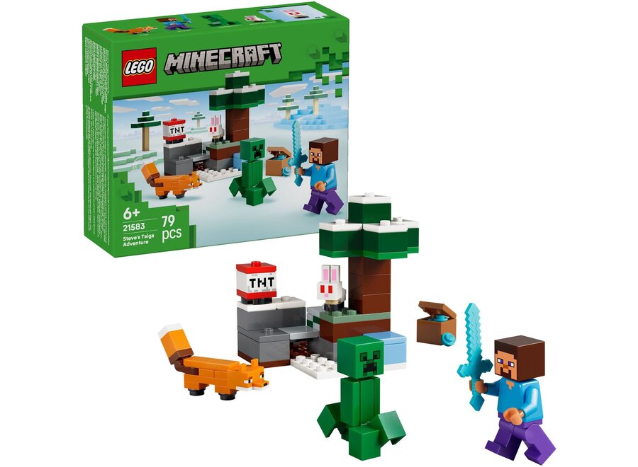 Lego - Steve's Taiga-avontuur