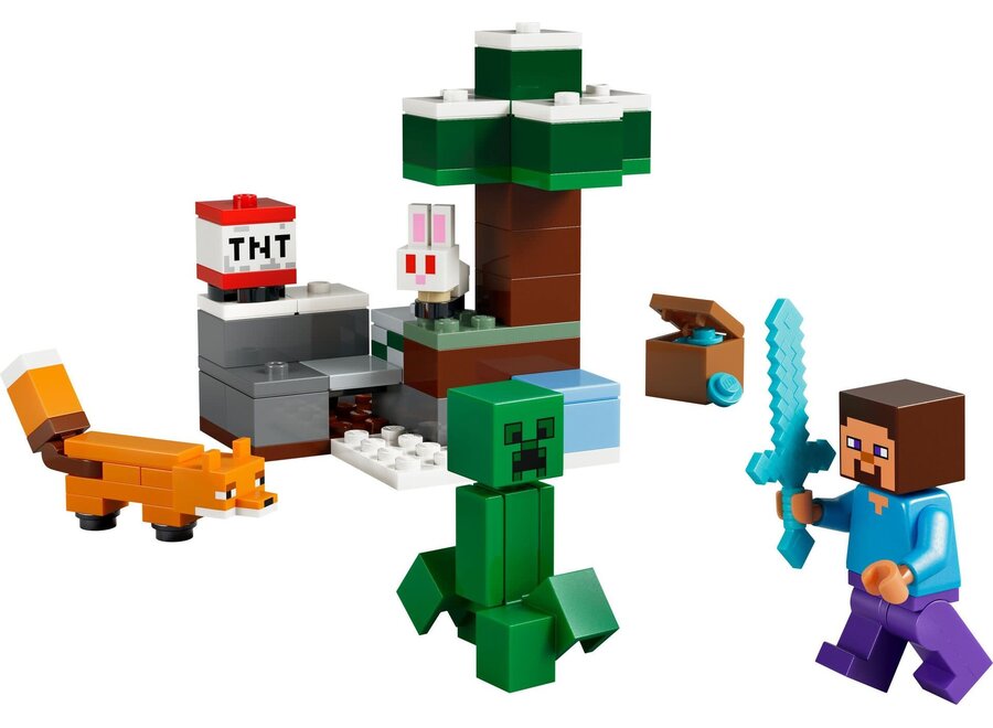 Lego - Steve's Taiga-avontuur