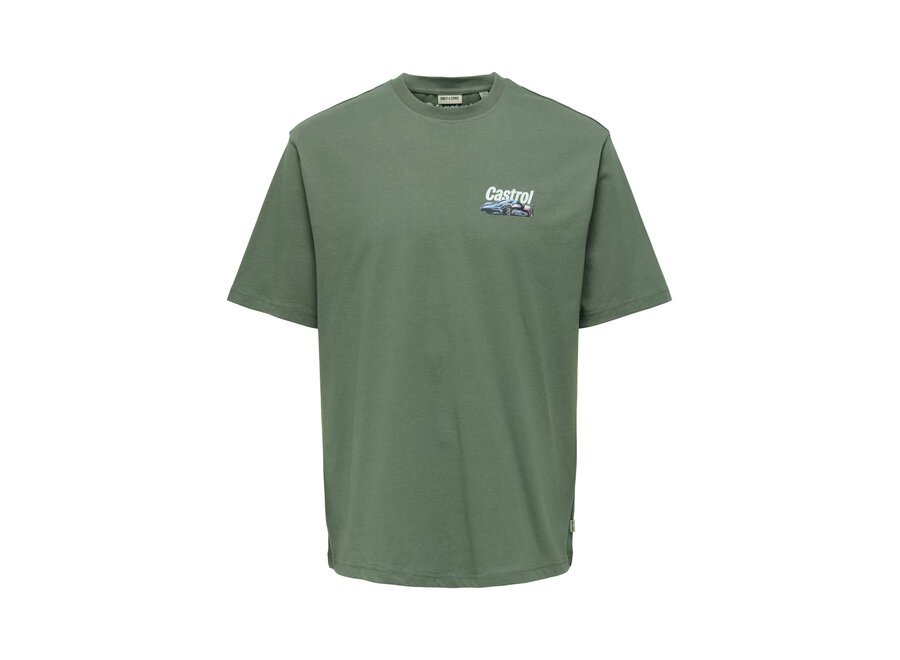 T-Shirt Castrol Supercar - Castor Gray