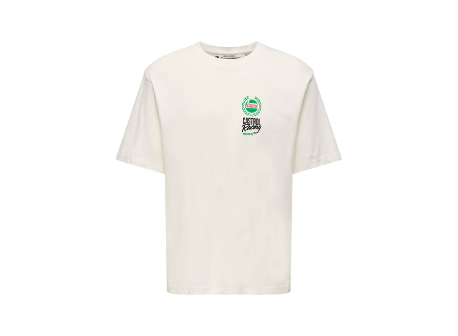 T-Shirt Castrol Formule 1 Car - Whisper white