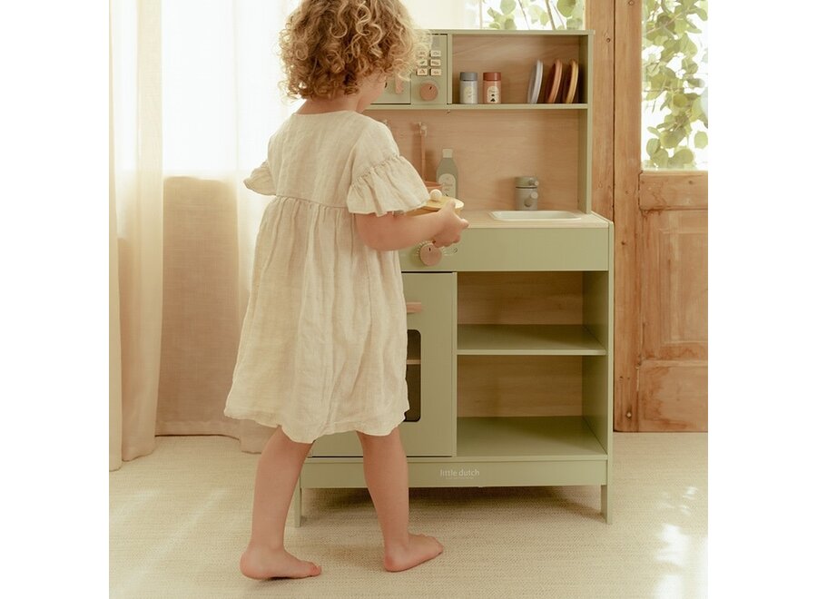 Houten speelkeuken mint FSC