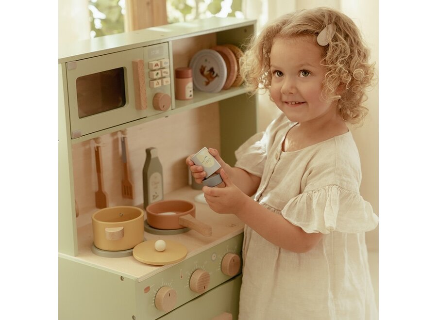 Houten speelkeuken mint FSC