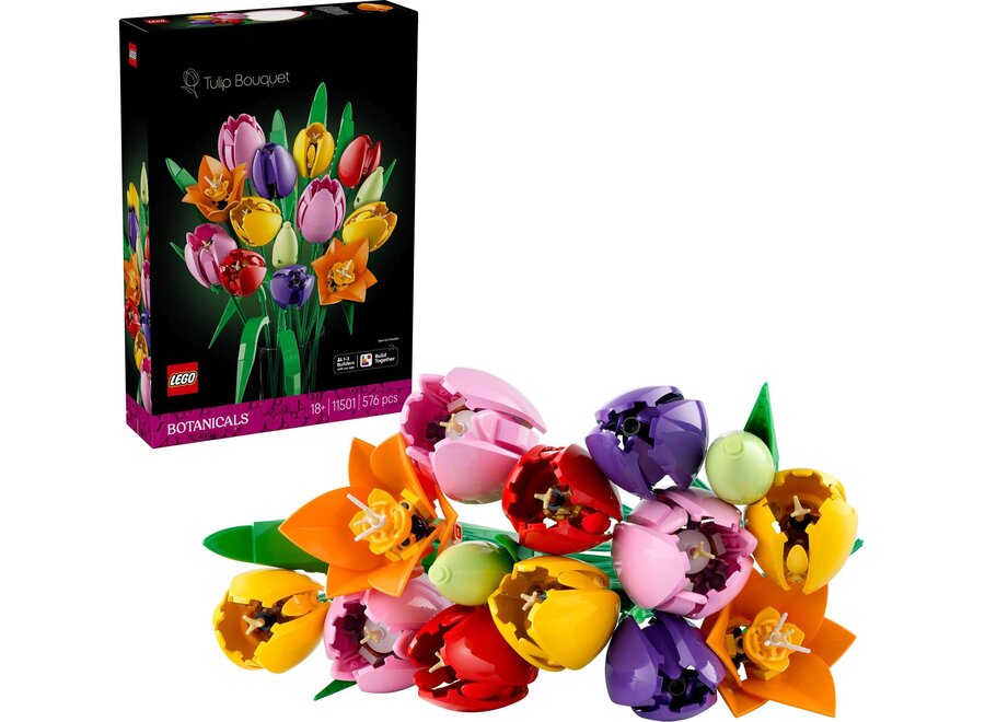 Lego botanicals - Boeket met tulpen