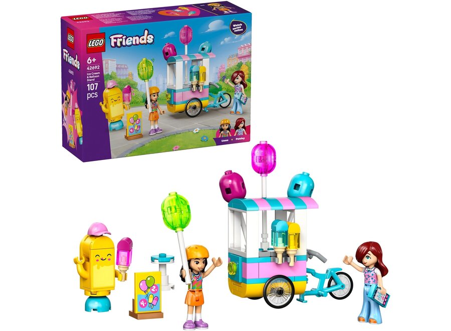 Lego Friends - IJsjes- en ballonnenkraam