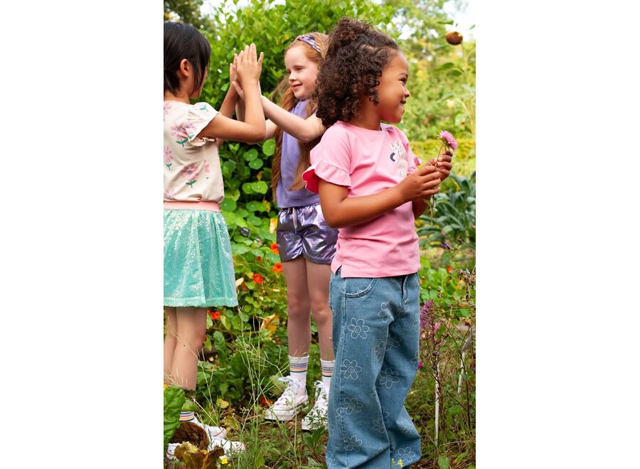 T-shirt AOP - Rolling into Spring - Offwhite