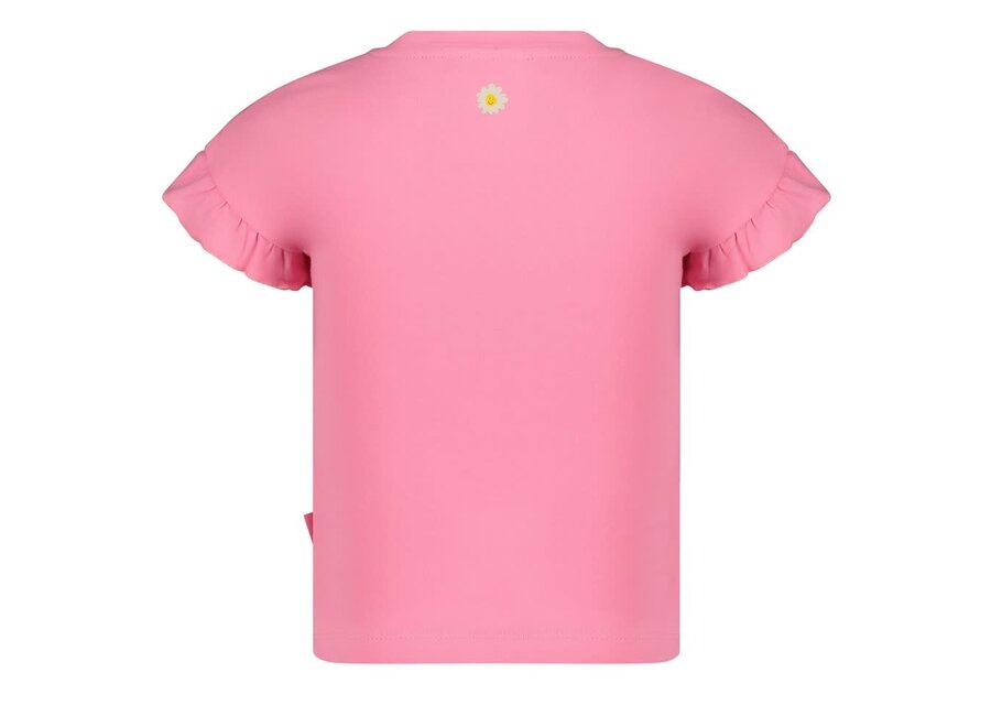 T-shirt - Rolling into Spring - Roze