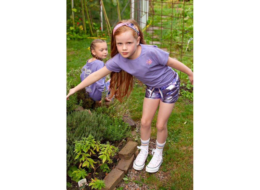 Short - Rolling into Spring - Paars