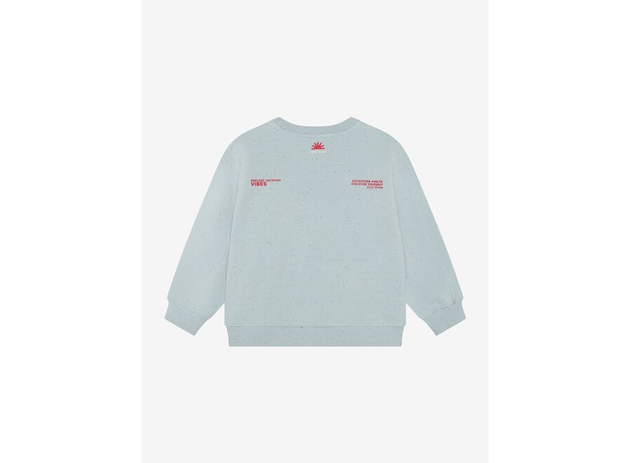 Oversized Sweater Nappy - Celestial Blue