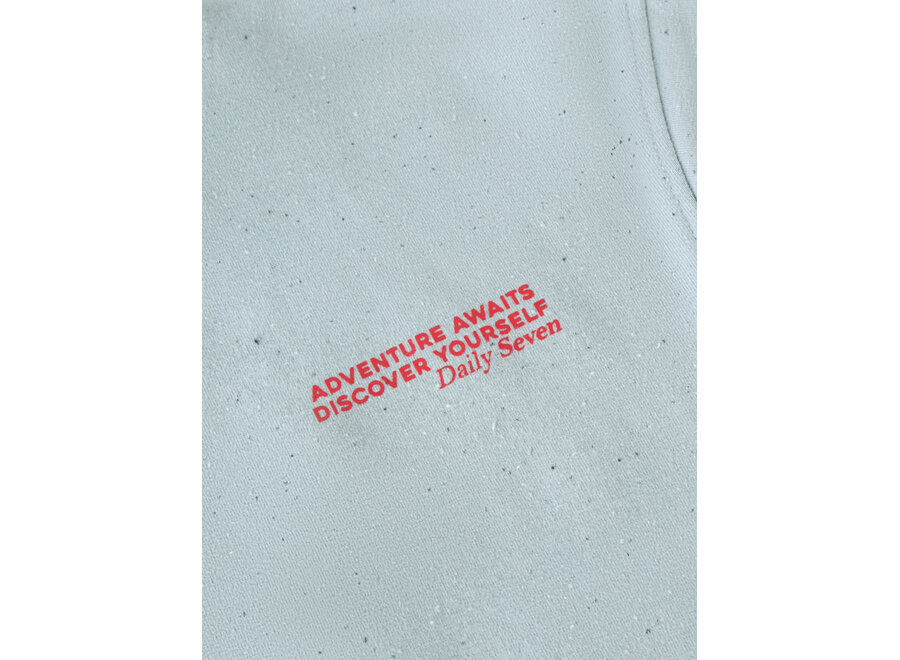 Oversized Sweater Nappy - Celestial Blue