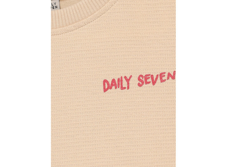 T-shirt Backprint - Latte Sand