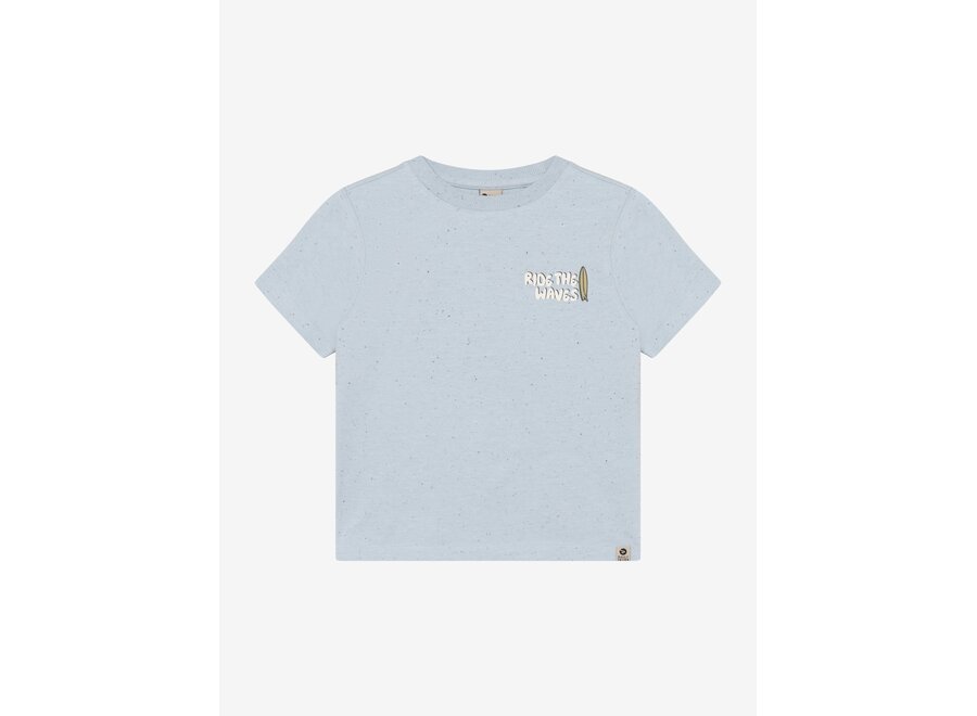 T-shirt Backprint - Celestial Blue