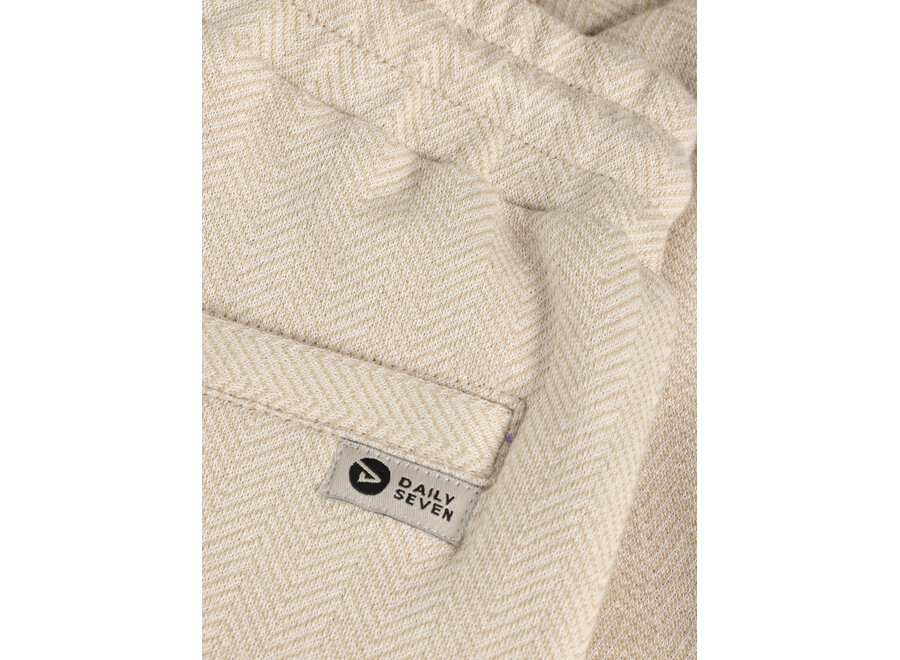 Herringbone Pants - Latte Sand