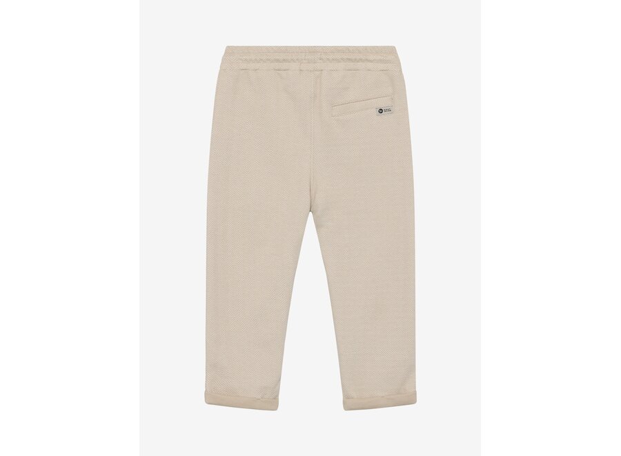 Herringbone Pants - Latte Sand