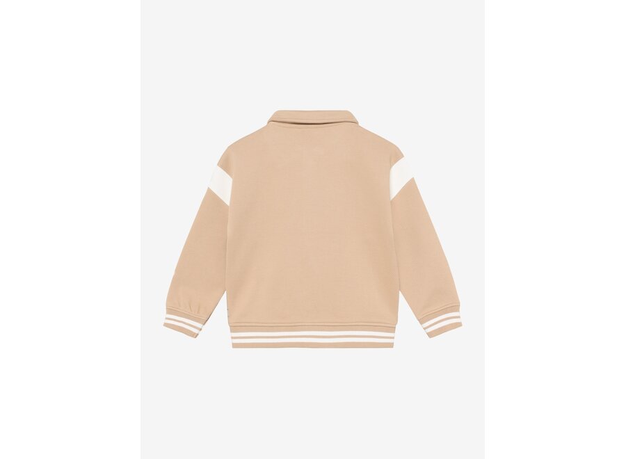 Oversized Bomberjacket - Latte Sand
