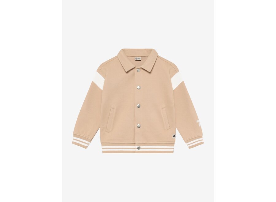 Oversized Bomberjacket - Latte Sand